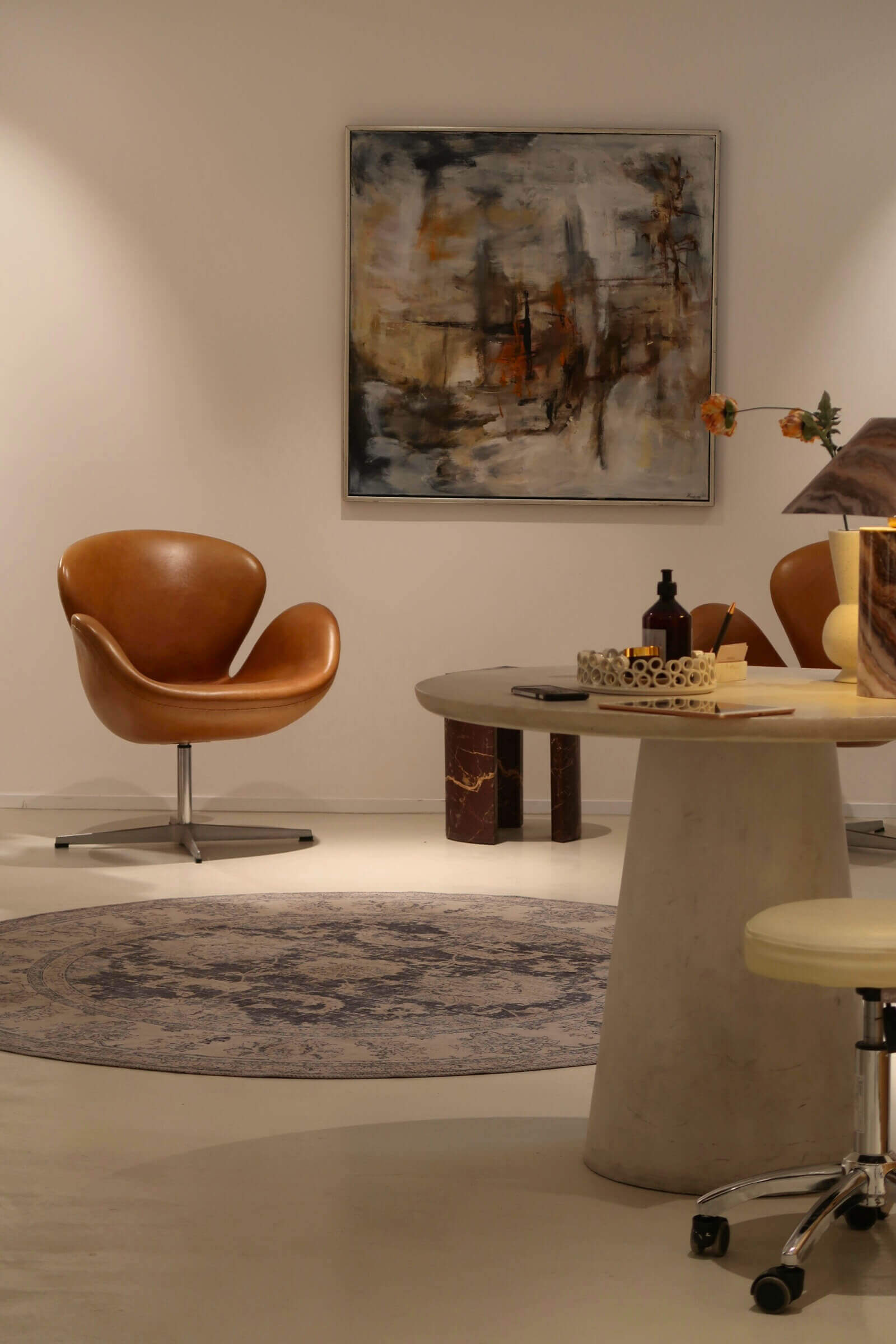 Interior i frisørsalon